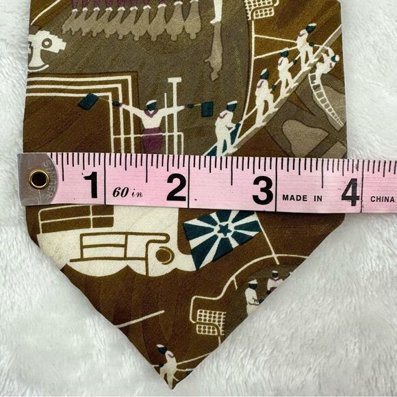 Kriziuomo made in Italy 100% silk tie - Picture 5 of 5